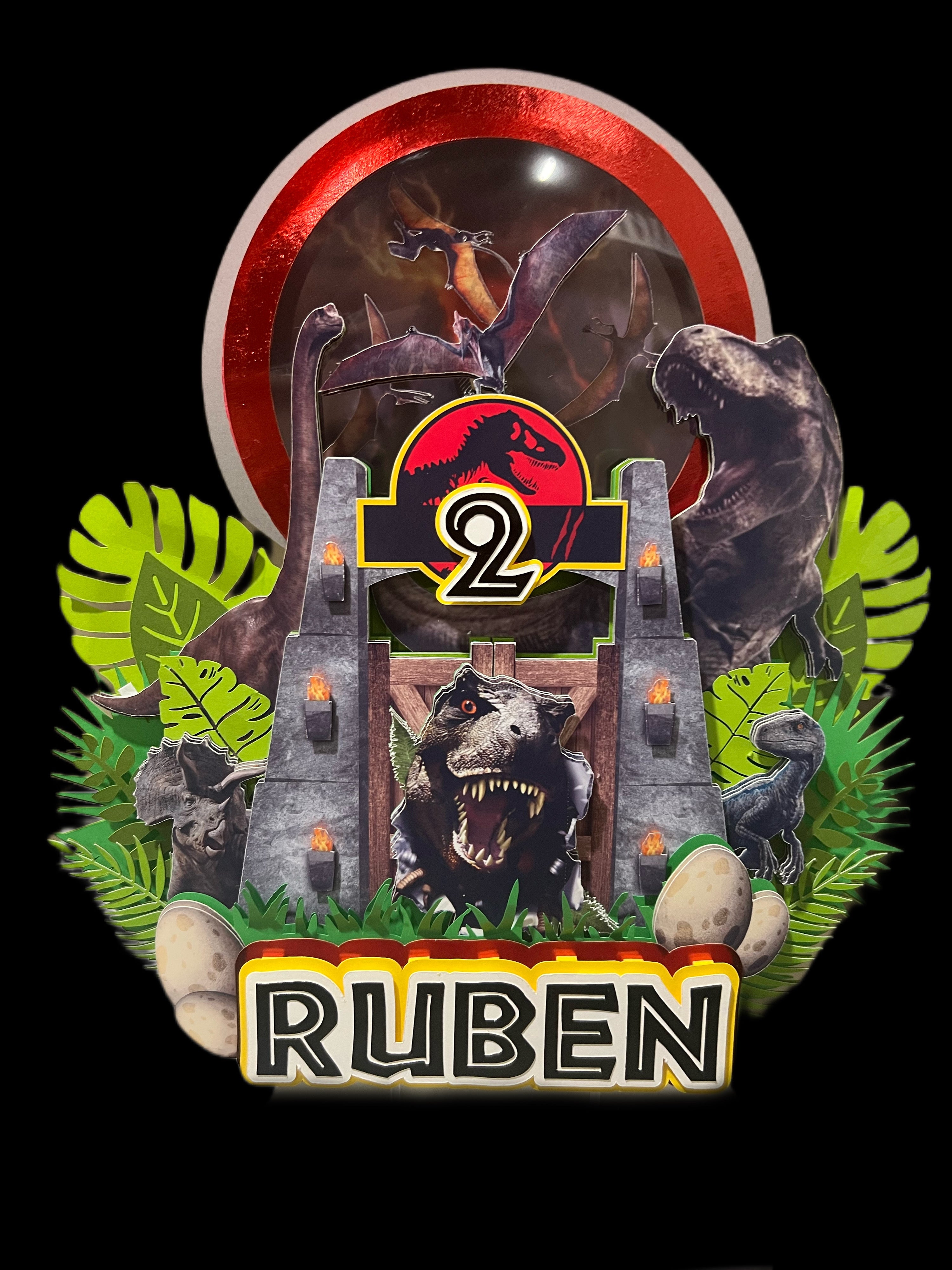 Jurassic Park Spinner Cake Topper – South Texas Premier Products